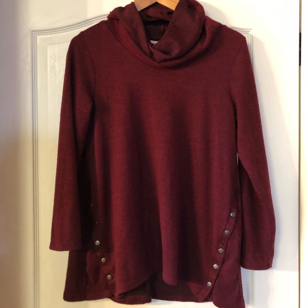 French Laundry Cowl Neck Sweater Size M